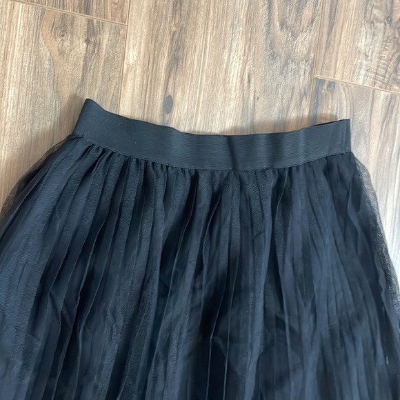 Black Tulle skirt midi - Picture 4 of 5